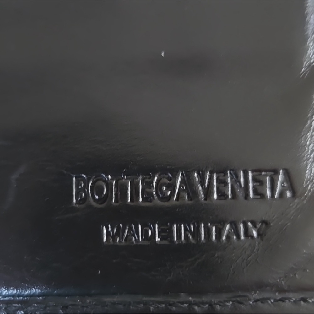 Bottega Veneta Monogram BV Rare Vintage Wallet Canvas Leather Trim. NO CALLOUTS - Picture 2 of 12